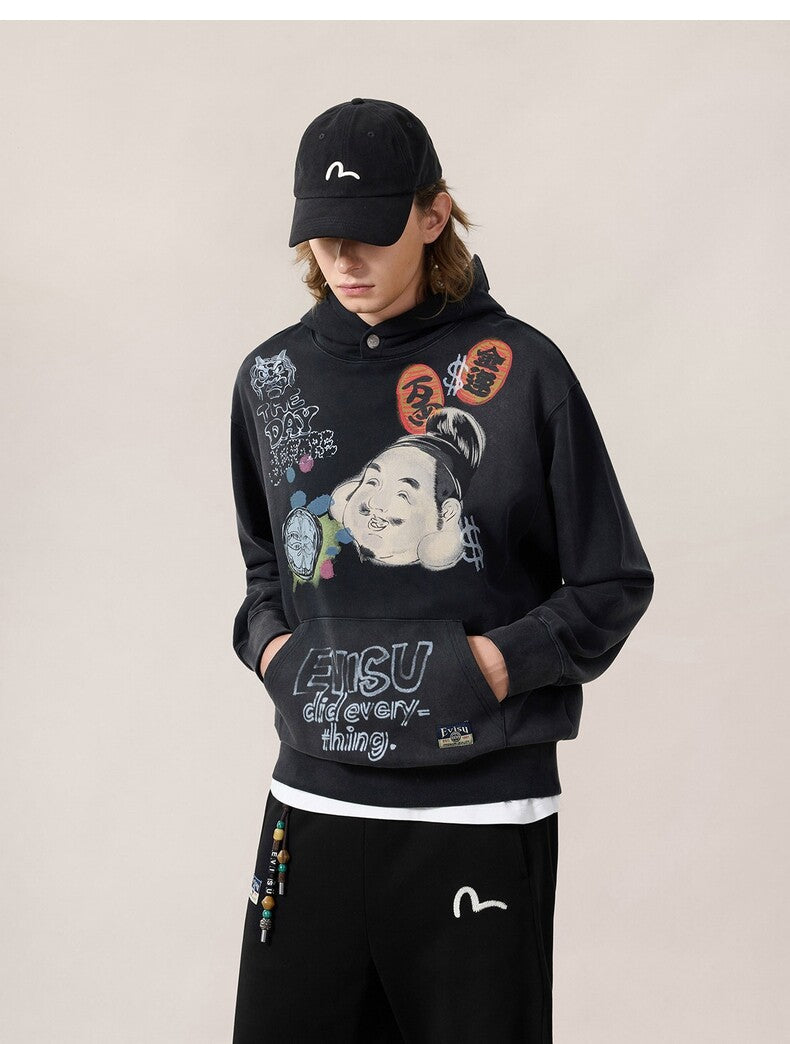 Evisu Men's & Women's New  Hoodie