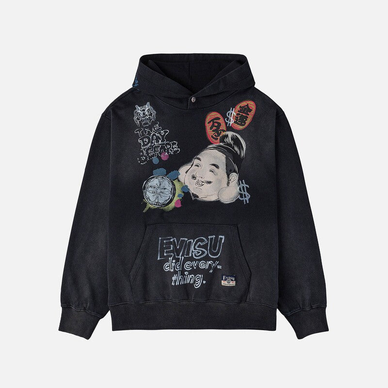 Evisu Men's & Women's New  Hoodie